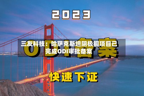 三友科技:哈萨克斯坦阴极铜项目已完成ODI审批备案-第3张图片