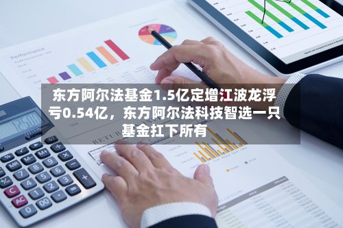 东方阿尔法基金1.5亿定增江波龙浮亏0.54亿，东方阿尔法科技智选一只基金扛下所有-第2张图片