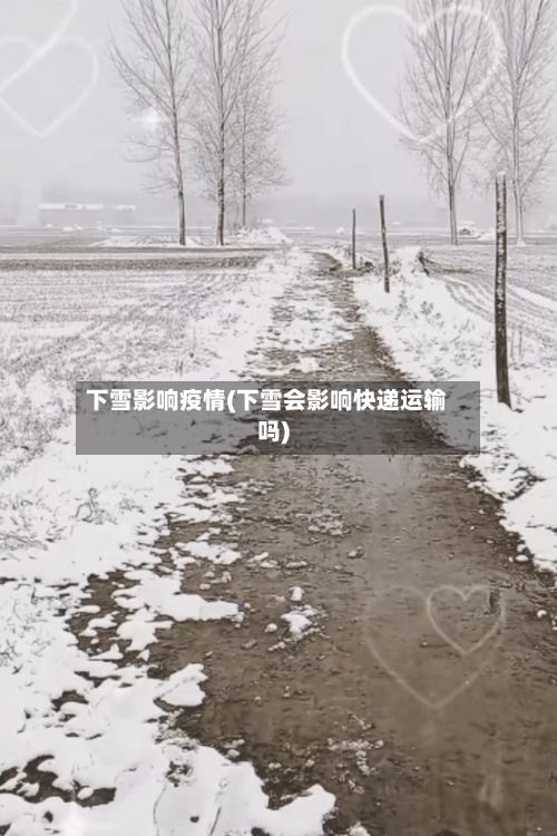 下雪影响疫情(下雪会影响快递运输吗)
