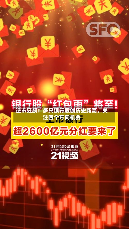 逆市狂飙!多只银行股创历史新高,关注四个方向机会