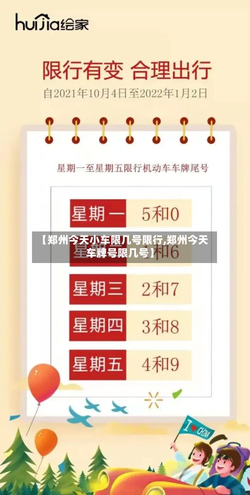 【郑州今天小车限几号限行,郑州今天车牌号限几号】-第2张图片